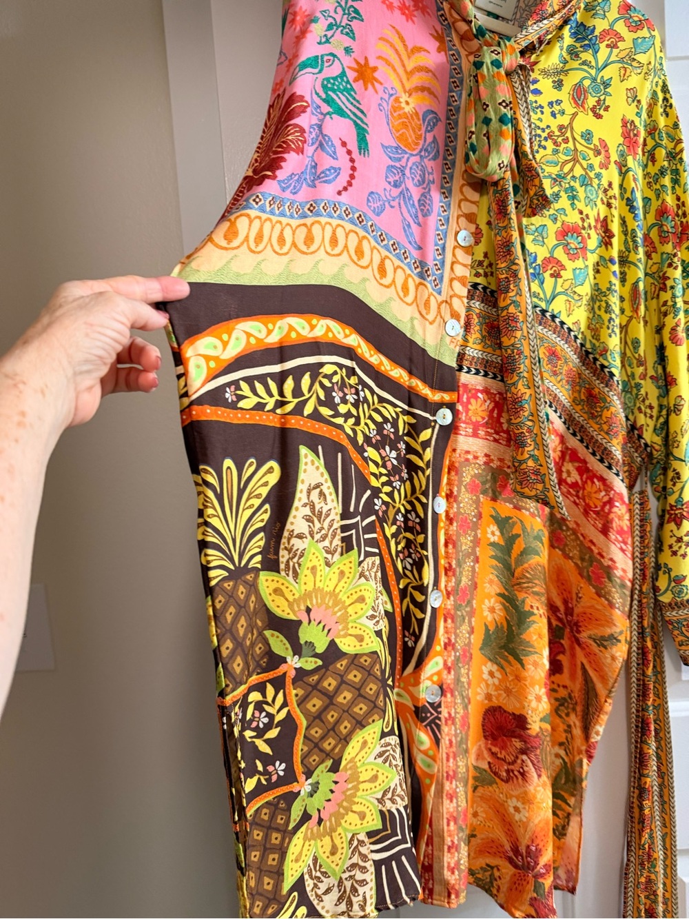 Farm Rio Scarves Dress - Picture 3 of 10